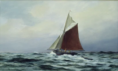 Izando velas después de una tormenta, 1983